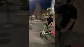 Night Vision and Scooters🌔 #nightvibes #nightvision #lime #scooter #zoom