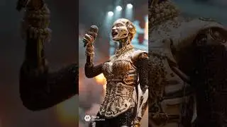 Cyborg German Metal #germany #germanmetal #robot #aishorts