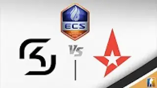 SK vs Astralis - Semi-final - BO3 Map 1 @Overpass - ECS Season 3 Finals Day 3 - CSGO