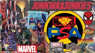 PSA Blind Reveal 1994 Marvel Masterpieces 1995 Marvel Metal Wolverine Spiderman WHAT WILL WE GET?!?!