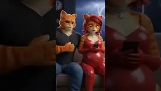 Hero Cat Saves Female, Proposes, But Marriage Drama Leads to Shocking Wolf Attack