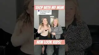 Shop with us for XS clothes!🛍️ #shopping #tryon #vlog #motherdaughter  #newlook #fashion #fyp #shop