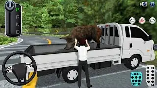 3D Driving Class 2 | Loading Wild Animals Mission 🐗 | Realistic Truck Driving Simulation 