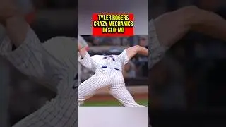 The Crazy mechanics of Tyler Rogers in Slow Mo. 😳😳 #baseball #mlb #pitching