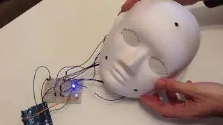 3D light source locating  test with arduino