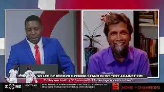 Windies led by record opening stand in 1st test against Zimbabwe, Fazeer & Zone react