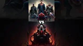 Knull vs Avengers vs Wolverine (Deadpool, Venom, Hawkeye, The Flash)