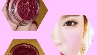 Un visage comme une pleine lune🤩 Crème d'amidon et de betterave pour éclaircir la peau