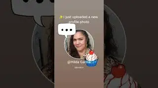 Social Media Profile Update with Animation and Musical Interlude#profileupdate