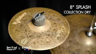 [Second Floor Drum Shop] ฉาบ Kingdo Collection Dry 8