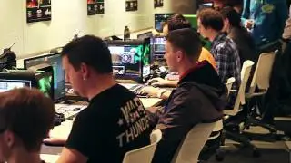 INVASION Labs: танки в War Thunder, презентация в офисе NVIDIA.