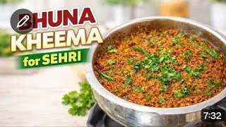 Bhuna Keema for Sehri 😋 | Quick Ramadan Recipe | #sehrirecipe 