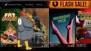 PS4 FLASH SALE - FIRST PSN FLASH SALE OF 2016