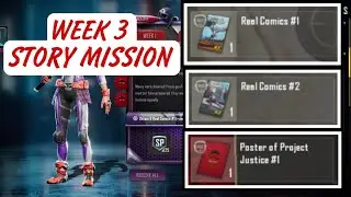 PUBG NEW STATE VOL 5 WEEK 3 STORY MISSION ALL LOCATIONS