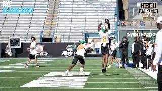 2024 HBCU Legacy Bowl: Team Gaither Day 1 WR vs DB Drills (1-on-1's) | The Bluebloods