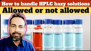 hplc solvent preparation | HPLC analysis | hindi