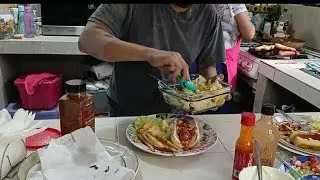Comimos unos hot dog riquísimos