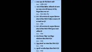 HP GK IN HINDI|HP GK| Himachal general knowledge HP MCQ|