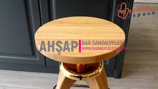 Ahşap Bar Sandalyeleri