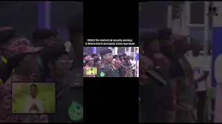 Woww Ghana security officers salute Stephen Adom Kyei Duah of his good works