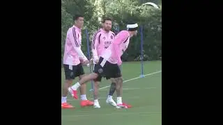 Messi f&uacute;tbol tenis con el Inter de Miami 🥎⚽❤️🇦🇷