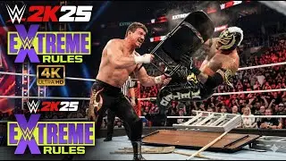 EDDIE RETURNS! 🕊️ Eddie Guerrero vs. Rey Mysterio - Extreme Rules Chaos in WWE 2K25!