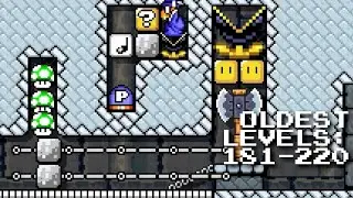 Every Mario Maker 2 Level Starting at the Beginning (181-220): Traditional and a Dash of Lucky Draw
