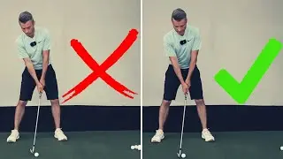 Changez ce problème de posture pour améliorer grandement votre golf!
