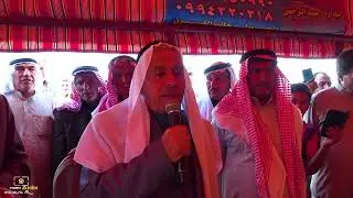 تجمع أبناء عشيرة العجاج في الجرنية. لتنصيب الشيخ حسن عبداللطيف أبو أحمد