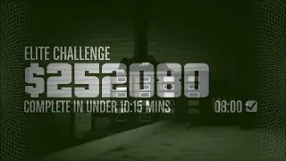GTA Online: Pacific Standard Job World Record (Elite Challenge, 8:00)