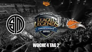 Team SoloMid vs. Echo Fox | LCS NA Summer Split 2016 | W4D2