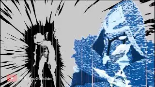 Aether (Dark Form) have defeated the fatui agent (Abyss Herald) [Genshin Impact]