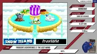 Frogger's Adventures 2: The Lost Wand by WinnerBit. Handheld Heroes Marathon 2018