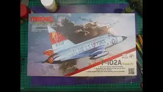Meng 1/72 F-102A (Case X) Delta Dagger (Part 2: Wings and canopy masking)