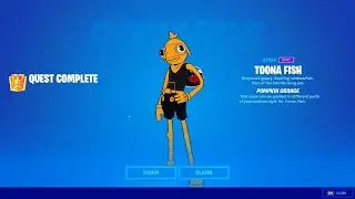 Fortnite - Toona Fish Color Bottles - Pumpkin Orange (The Orchard)