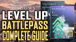 Assassin's Creed Shadows HOW TO LEVEL UP BATTLE PASS - How To Get More Data Fragments