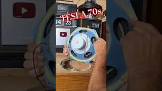 What's inside? Vintage Rare Unique TESLA BASS SPEAKER Disassembly Top Best HiFi BOOKSHELF SPEAKERS