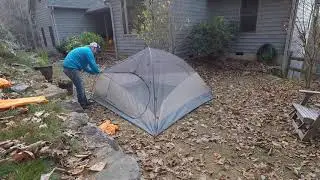 How to set up Marmot 3 Man Tent with Footprint