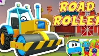 Creat Leo Car Road Roller And  Repair the Road # Play Game kids