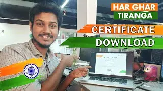Har Ghar Tiranga Certificate Download - Scout Library