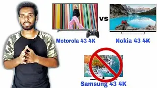 Comparison in between Nokia 43 4k TV vs Motorola 43 4K TV🔥🔥🔥