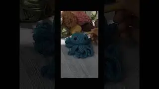 crochet octopus Transition #crochet #art #crochetmalayalam #artscraft #malluartist #crochettutorial