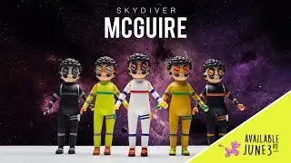 Introducing Skydiver McGuire - By Martellus Bennett + The Imagination Agency
