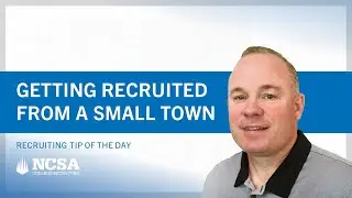 Recruiting Tip of the Day: Getting Recruited From a Small Town