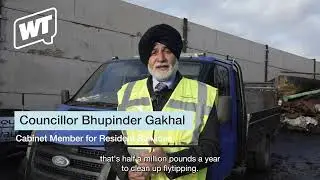 Van used in fly tipping destroyed