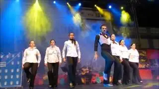 Javier del Real Laura Doreste  Yuniel Rasc&oacute;n VIII Feria Abril Las Palmas de Gran Canaria
