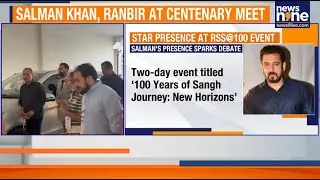 Salman Khan, Ranbir Kapoor Attend RSS 100-Year Event, Spark Debate On Outreach