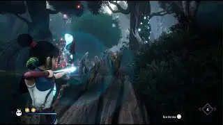 Kena: Bridge of Spirits Hit 3 Enemies With A Single Rot Infused Arrow - Piercing Blow Trophy