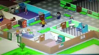 theme hospital pc gameplay level 1 on pentium 2 400 mhz_NO emulation