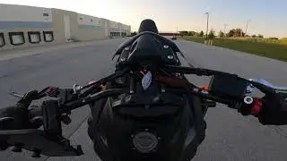 BALANCE POINT ACHIEVED - Yamaha MT07 - Wheelie Practice and Progression 2 | 4K |